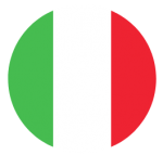 Bildausschnitt der italienischen Flagge